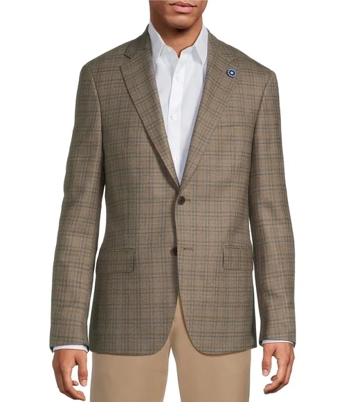 スーツ TAILOR & CUTTER HARRISONS 46 Kincaid No. 3 Suit in Lovat High-Twist | Shop Sid Mashburn